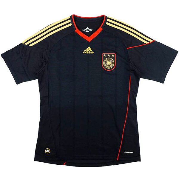 Germany maillot rétro extérieur uniforme de football deuxième kit de football de sport pour hommes 2010